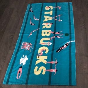 Starbucks Summer Beach Towel/Bag